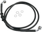 660323-6blk Drag Specialties Black Vinyl Ss Front Brake Line Kit
