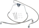 1741-2631 660411-6 Drag Specialties Clear Ss Front Brake Line Kit 1741-2631 660411-6 Drag Specialties Clear Ss Front Brake Line Kit