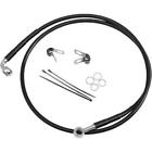 1741-2844 680219-8 Drag Specialties Extended Stainless Steel Front Brake Line Kit