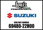 69480-22h00 Suzuki Hose Rear Brake New Oem 718721831291