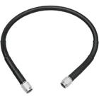 1741-2727 846-blk Drag Specialties Universal Black Stainless Steel Brake Line