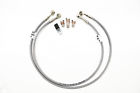D673-2 848 Galfer Ducati Front Brake Line Kit Clear