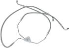 8746714 Drag Specialties Ds Braided Brake Line Kit Front Harley Flhtc