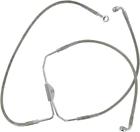 8746773 Drag Specialties Ds Braided Brake Line Kit Front Harley Flhrc