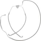 8747696 Drag Specialties Ds Braided Brake Line Kit Abs Front Lower