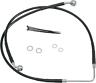 906673 Drag Specialties Ds Vinyl Brake Line Kit Front Harley Fxdwg