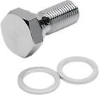 907564 Drag Specialties Ds Banjo Bolt With Step Down Chrome