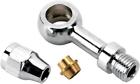 907599 Drag Specialties Ds Banjo Brake Fitting Straight Chrome