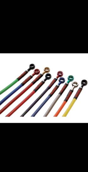 Accossato Aga0192 Brake Hose Kit For Ducati Monster 821 Layout O Hoses 3 Inox