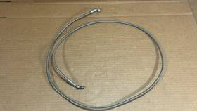 Sae-j1401 Aftermarket Products Harley Davidson Front Brake Line 66 Inch For Softail Sae J1401 1/8 Hl Dot 18-up