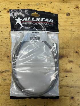 48108 Allstar Performance Harley Davidson Universal 36 Inch Braided Stainless Steel Front Rear Brake Line