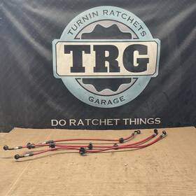 12441 As3 13203 Braided Front And Rear Brake Line For 11-15 Kawasaki Ninja Zx10r