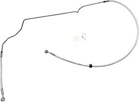 1741-6211 As37030 Magnum Braided Front Brake Line - Stock Sterling Chromite