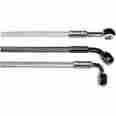 As47001 Magnum Black Pearl Designer Series Front Lower Brake Line Kit