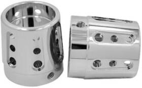 0214-0782 Avon New Grips Gatlin Axle Nut Covers 1 Inch Chrome Axl-gat-ch 40-4807c