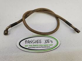Bjr-2190 Banshee Joes Steel Braided Brake Line 21 1/2 Inch Long Yamaha Honda Suzuki Kawasaki