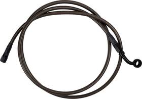 254-30-51134-6 Barnett - Brake Line Upper Carbon Coat With Black Fittings