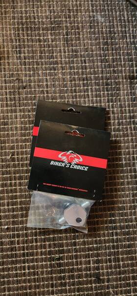 498410 Bikers Choice 304006 Chrome Brake Tee 1/8 Center 3/8 Side Hole