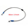 80cm-31 Bll-071 Topteng Brake Oil Hose Line Banjo Fitting Stainless Steel End