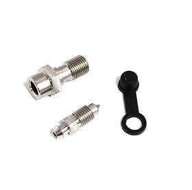 Bc03-10100bbn Brakecrafters Stainless Steel Banjo Bolt With Bleed Nipple 10x1.00mm