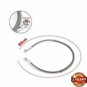 Bll-055 Bruce&shark 80cm/31 Inch Motorcycle Brake Oil Hose Line Banjo Fitting Swivel U1