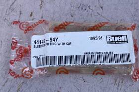 Buell 44149-94y Bleeder Fitting With Cap Rear Brake Caliper S2 Thunderbolt