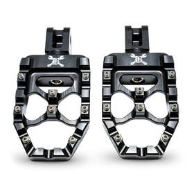 B13-1017b Burly Brand 18-24 M8 Softail Mx-evolution Passenger Pegs - Black