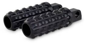 B13-1124b Burly Brand Reaper Billet Footpeg Set For Harley-davidson