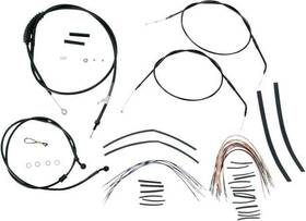 B30-1004 Burly Brand Cable/brake Line Kit For 14 Inch Ape Hangers #b30-1004 Harley Davidson