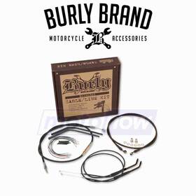 5hct Burly Brand Mn/5hct Extended Cable/brake Line Kit For Clubman Handlebars Vc