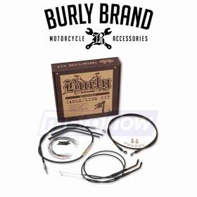 Cc3k Burly Brand Mn/cc3k Extended Cable/brake Line Kit For 12 Inch Ape Handlebars Ga
