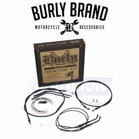 Nze3 Burly Brand Mn/nze3 T-bar Cable And Brake Line Kit For 2014-2017 Harley Davidson Ua