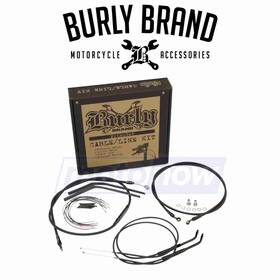 Rw08 Burly Brand Mn/rw08 T-bar Cable And Brake Line Kit For 2001-2003 Harley Davidson Gk