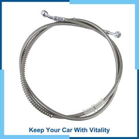 Carpopart 726215640267 Universal Pack 1 150cm Motorcycle Clutch Hydraulic Oil Hose Line Stainless