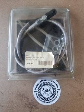R59060s Cci Russell Stainless Steep Braided Brake Line Kit 25 Inch