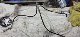 A65442003000 Cfmoto Ktm Duke 790/890 Front Brake Line From Abs Module To Calipers