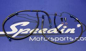 Ct2047 Core Moto Brake Line Set Black &blue Yzf-r6 2017-2024