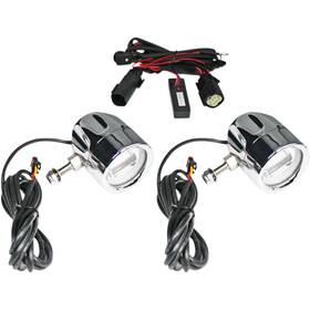 2001-2196 Custom Dynamics Led Fog Light For Bcm Chrome Harley Touring 14-23