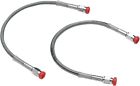 D-80342 Goodridge Universal Dot Clear Coat Brake Hose With Chrome Ends