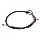D142-silver Galfer Front Steel Braided Brake Line Standard Length Silver
