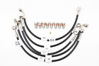 D184-5-blk Galfer Bmw Abs Complete Brake Line Kit Black