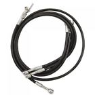 D325-black Streamline Front Steel Braided