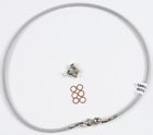 D338-1 Galfer Brakes Brake Line Frt Silver Honda