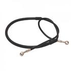 D344-cr-black Galfer Front Steel Braided Brake Line Cr Style Standard Length