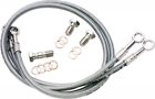 D488-1 Galfer Brakes Brake Line Frt Silver Honda