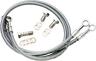 D582-1 Galfer Brakes Brake Line Frt Silver Kawasaki