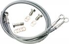 D708-3 Galfer Brakes Brake Line Frt Silver Kawasaki