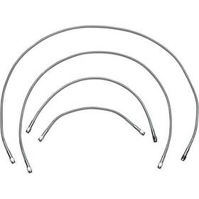 1204-2729 Drag Specialties Universal Stainless Steel Brake Line - 20 Inch