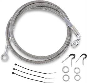 1204-2750 Drag Specialties Brake Line - Front
