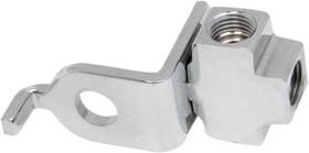138908 Drag Specialties Ds Brake Line T-junction Inverted Flare Center Npt Chrome Harley Davidson